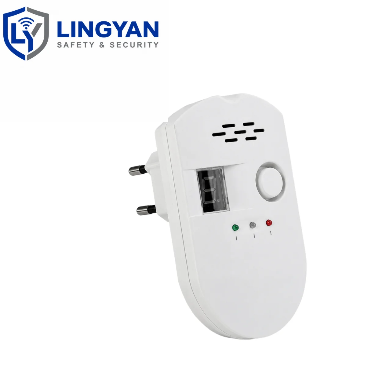 Plug-In Gas Leak Alarm Detector with Digital Display Natural Gas LPG Coal Gas Sensor 85dB Audible Alarm US EU Plug Optional
Plug-In Gas Leak Alarm Detector with Digital Display Natural Gas LPG Coal Gas Sensor 85dB Audible Alarm US EU Plug Optional