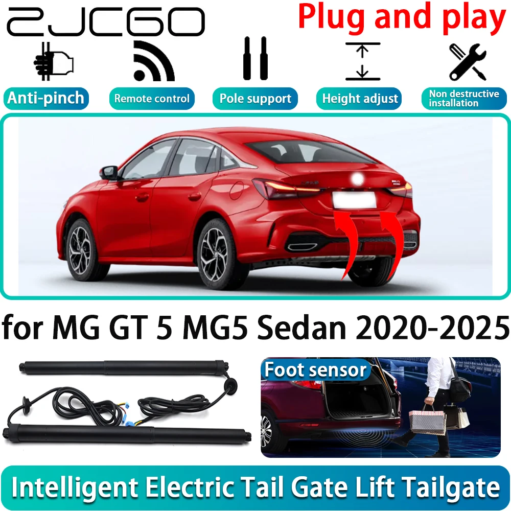 ZJCGO for MG GT 5 MG5 Sedan 2020-2025 OEM Car Electric Powered Tailgate Power Liftgate Automatic Tailgate System Plug and Play
ZJCGO for MG GT 5 MG5 Sedan 2020-2025 OEM Car Electric Powered Tailgate Power Liftgate Automatic Tailgate System Plug and Play