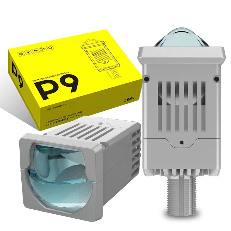 P9 Matrix Bi-LED Projector Headlights H4 H7 LED 9005 Plug and Play Laser High Low Beam Super Bright Car Retrofit Headlight Bulbs
P9 Matrix Bi-LED Projector Headlights H4 H7 LED 9005 Plug and Play Laser High Low Beam Super Bright Car Retrofit Headlight Bulbs