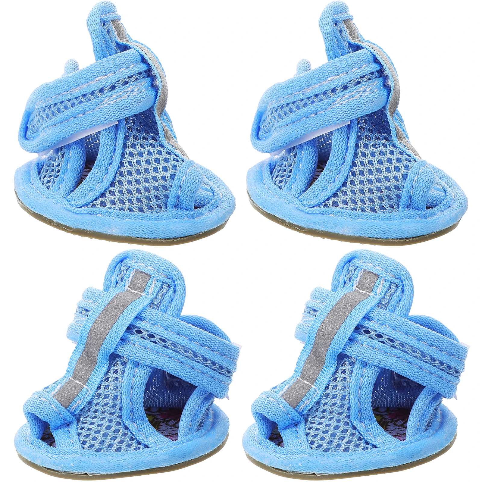 4 Pcs Dog Shoes Flexible Sole Breathable Mesh Summer Protection Hot Pavement Deck Beach Pet Supplies Dog Sandals Sneakers
4 Pcs Dog Shoes Flexible Sole Breathable Mesh Summer Protection Hot Pavement Deck Beach Pet Supplies Dog Sandals Sneakers
