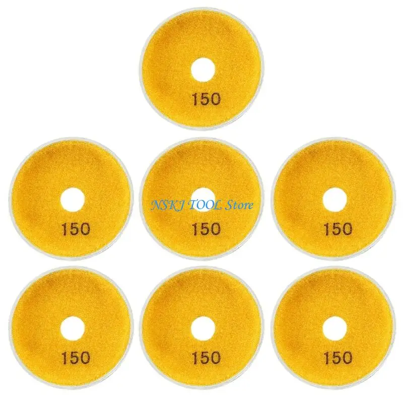 L8RC 7pcs Professional 4 -дюймовый 100 -миллиметровый мокрый шлифовальный диски для полировки мрамора
L8RC 7pcs Professional 4 -дюймовый 100 -миллиметровый мокрый шлифовальный диски для полировки мрамора