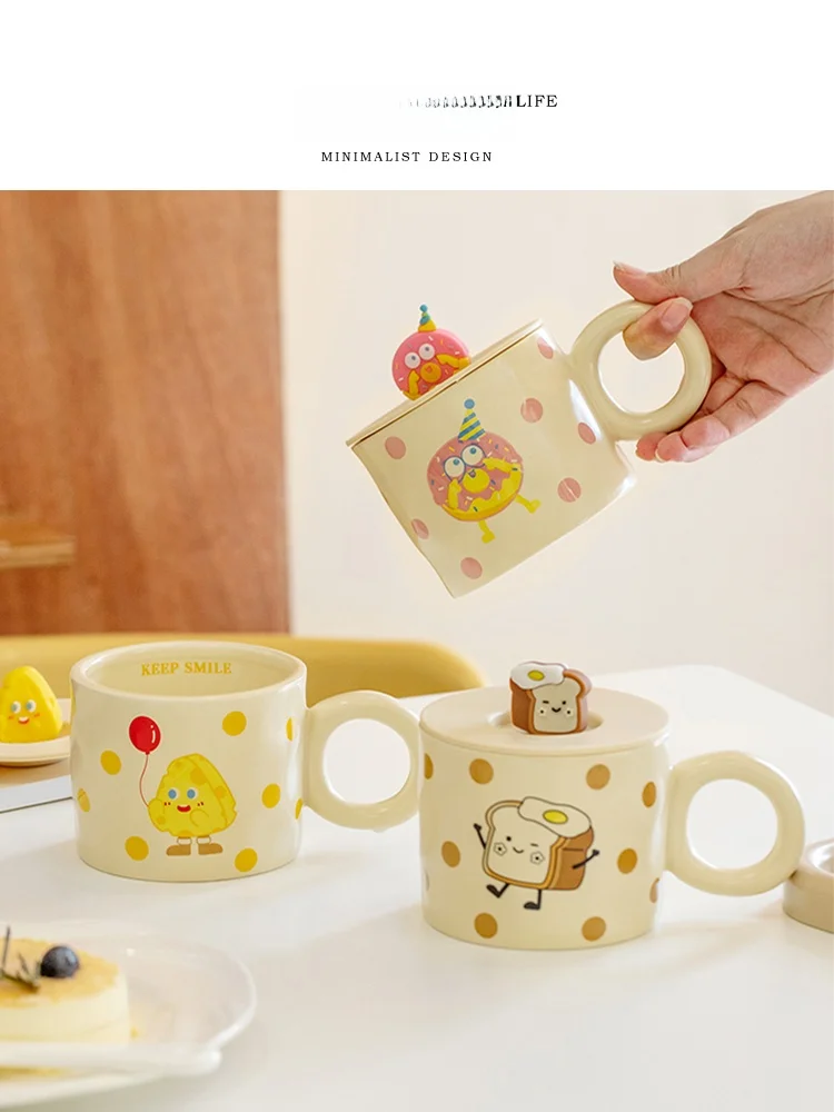 Tlife Dot Cerc Mug High Aesthetic Value Breakfast Cup Fufu Design Nordic Sle Adult Home Use Large Capaci 40mL-500mL
Tlife Dot Cerc Mug High Aesthetic Value Breakfast Cup Fufu Design Nordic Sle Adult Home Use Large Capaci 40mL-500mL