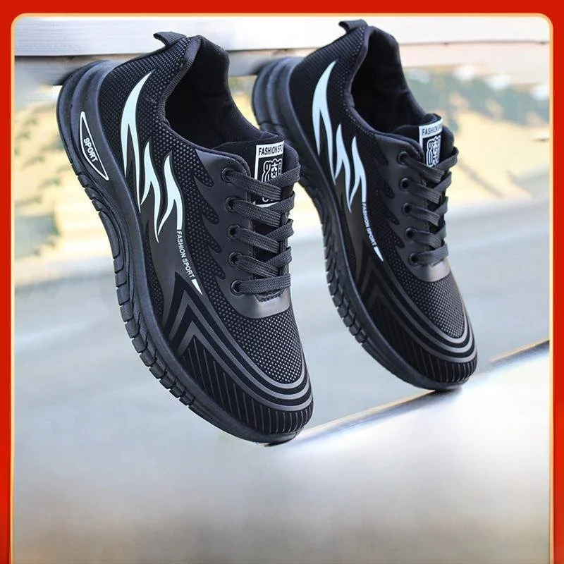 Men's Sport Shoes Casual Comfortable Lightweight Running Shoes Fashionable All-Season Thick Bottom Breathable round Toe
Men's Sport Shoes Casual Comfortable Lightweight Running Shoes Fashionable All-Season Thick Bottom Breathable round Toe