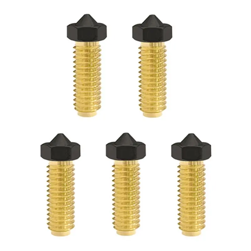A23F-5Pcs Nozzles For Anycubic Kobra 2/K2 Neo/Kobra2 Max Hot-End Coated Nozzle For PETG Printing Without Stringing 0.4Mm
A23F-5Pcs Nozzles For Anycubic Kobra 2/K2 Neo/Kobra2 Max Hot-End Coated Nozzle For PETG Printing Without Stringing 0.4Mm