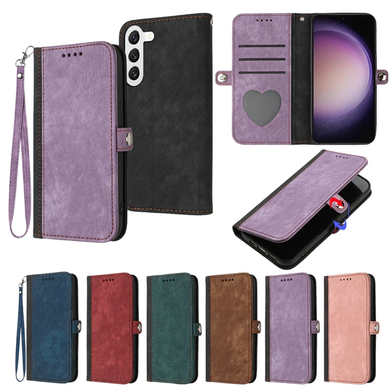 Wallet Side Buckle Splicing Flip Over Leather Case For Samsung Note 20 10 Pro 10 5G 9 8 S23 S22 Plus S21 Ultra S20 FE S10 10E 9
Wallet Side Buckle Splicing Flip Over Leather Case For Samsung Note 20 10 Pro 10 5G 9 8 S23 S22 Plus S21 Ultra S20 FE S10 10E 9