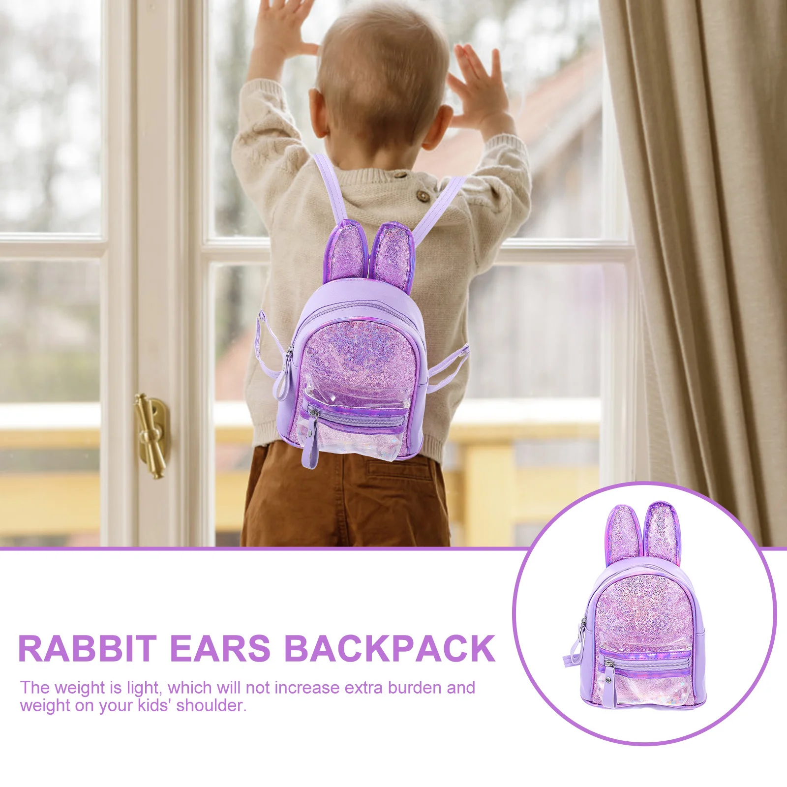Cute Cartoon Rabbit Ear Toddler Backpack Adjustable Straps Lightweight Kids Schoolbag Birthday Gift Portable Travel Preschool
Cute Cartoon Rabbit Ear Toddler Backpack Adjustable Straps Lightweight Kids Schoolbag Birthday Gift Portable Travel Preschool