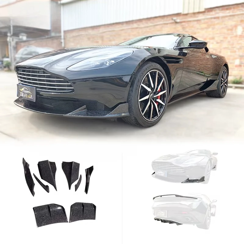 For Aston Martin DB11 Body Kit Carbon Fiber Car Bumpers Side Skirts Rear Diffuser Corner Guard Decorations for Car Modification
For Aston Martin DB11 Body Kit Carbon Fiber Car Bumpers Side Skirts Rear Diffuser Corner Guard Decorations for Car Modification
