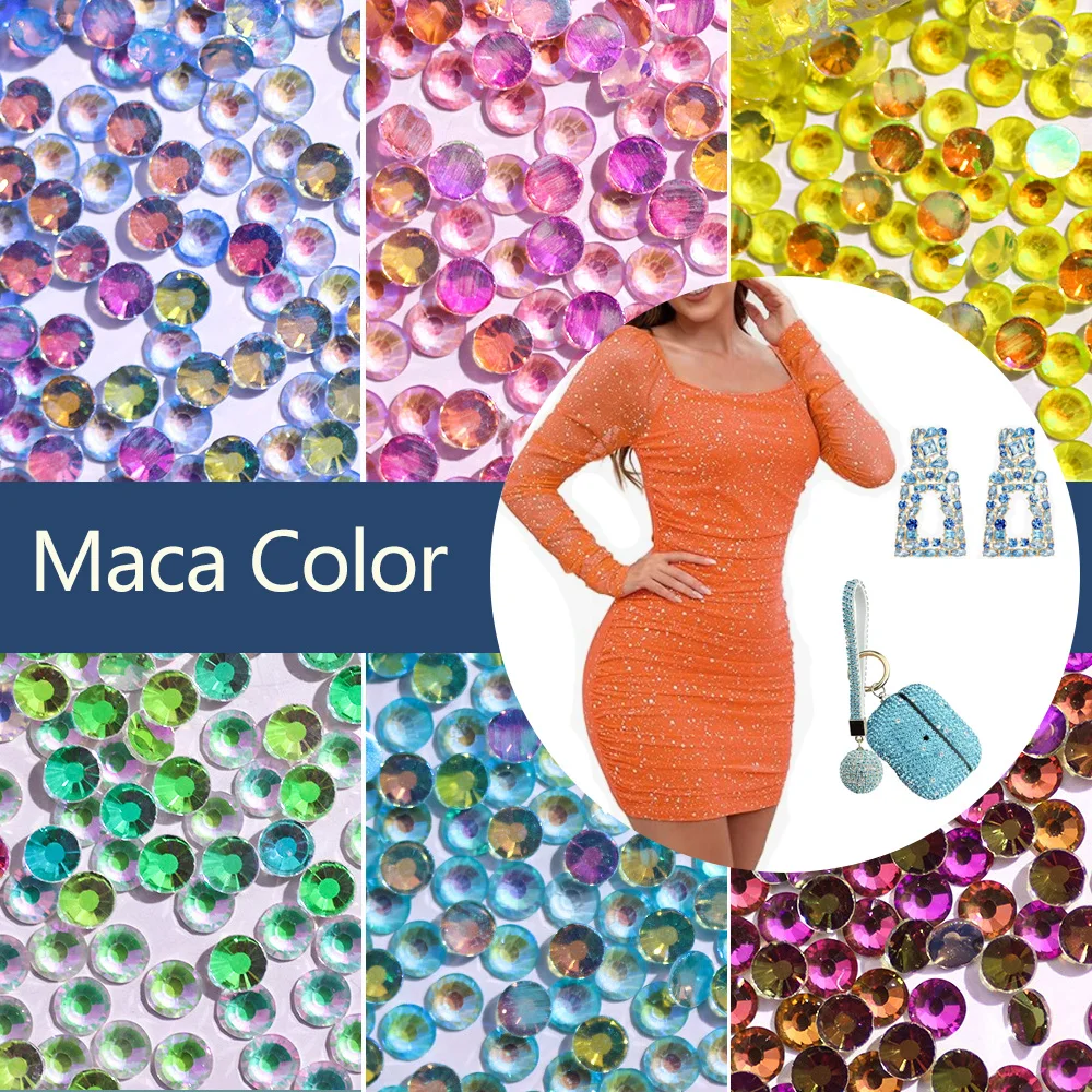 Clear Flatback Rhinestones SS3-SS30 Non Hotfix Crystals Glitter Glass Strass Rhinestone for Nail Art Charm 네일파츠 стразы
Clear Flatback Rhinestones SS3-SS30 Non Hotfix Crystals Glitter Glass Strass Rhinestone for Nail Art Charm 네일파츠 стразы