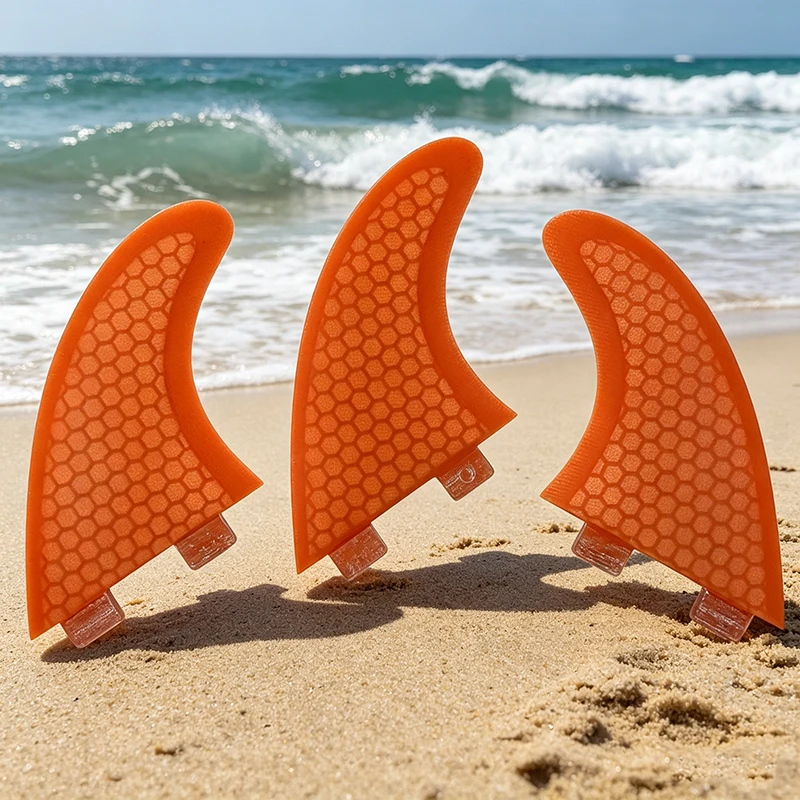 Плавники UPSURF FCS, размер M/L, комплект из трех плавников для серфборда, сотовые плавники из фибры, оранжевый цвет, двойные крепления, аксессуары для падлборда
Плавники UPSURF FCS, размер M/L, комплект из трех плавников для серфборда, сотовые плавники из фибры, оранжевый цвет, двойные крепления, аксессуары для падлборда