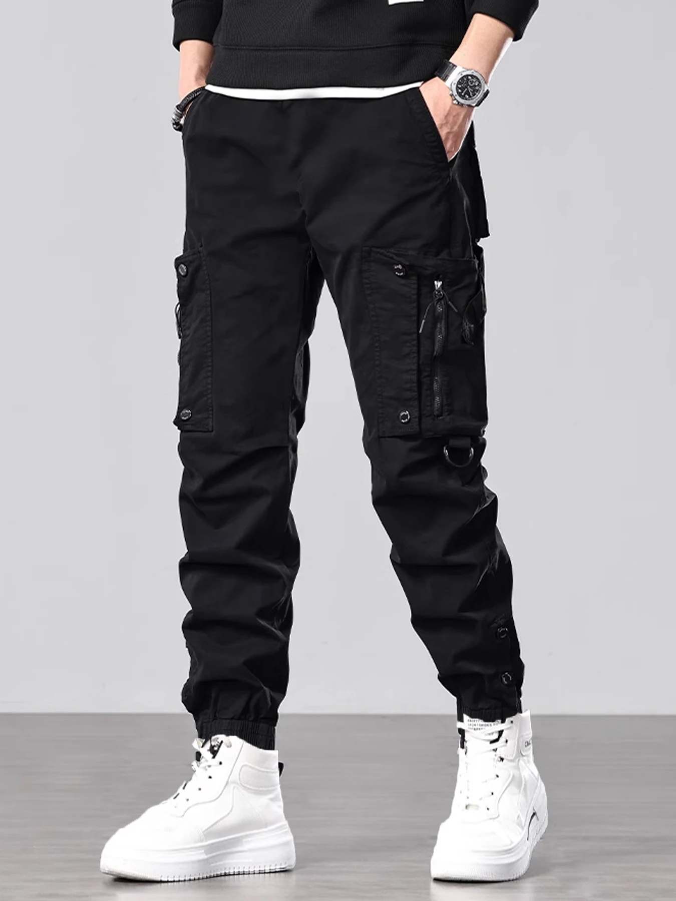 Men Streetwear Chic Cargo Korean Harajuku Casual Parachute Tech Pants for Men Sweatpants Wide Leg Joggers Trousers Clothes
Men Streetwear Chic Cargo Korean Harajuku Casual Parachute Tech Pants for Men Sweatpants Wide Leg Joggers Trousers Clothes