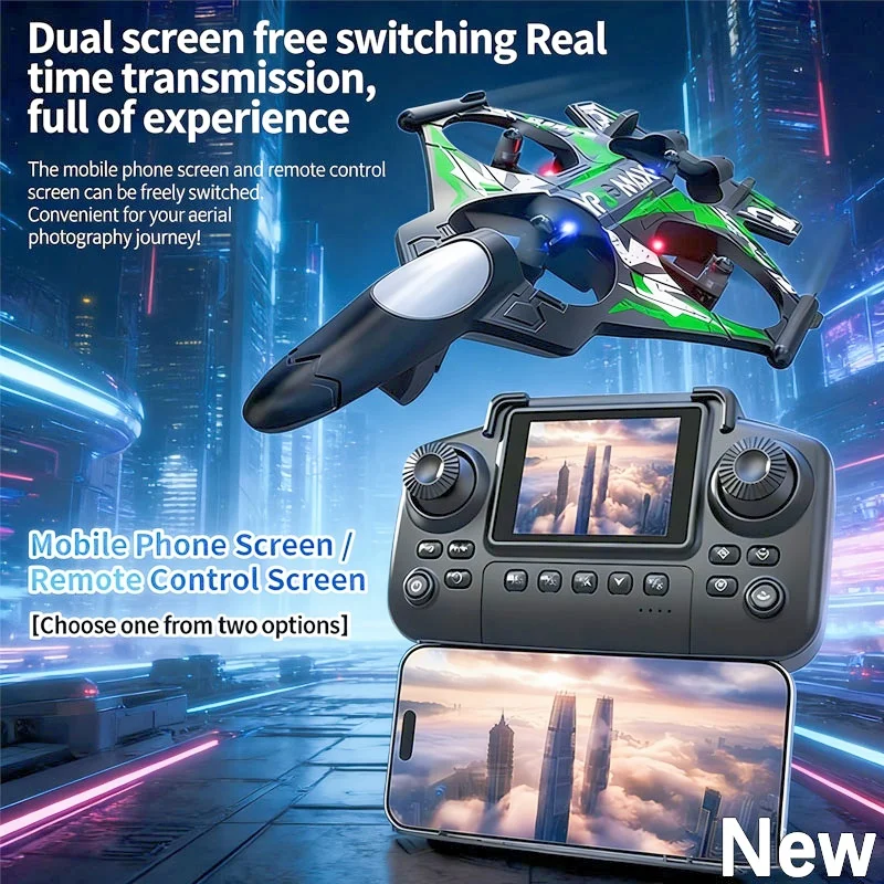 Новый радиоуправляемый самолет YP5MAX 2026 года из пенопласта, 2.4G WIFI, радиоуправляемый истребитель-акробат с LED-подсветкой, игрушка-вертолет для мальчиков, подарки
Новый радиоуправляемый самолет YP5MAX 2026 года из пенопласта, 2.4G WIFI, радиоуправляемый истребитель-акробат с LED-подсветкой, игрушка-вертолет для мальчиков, подарки