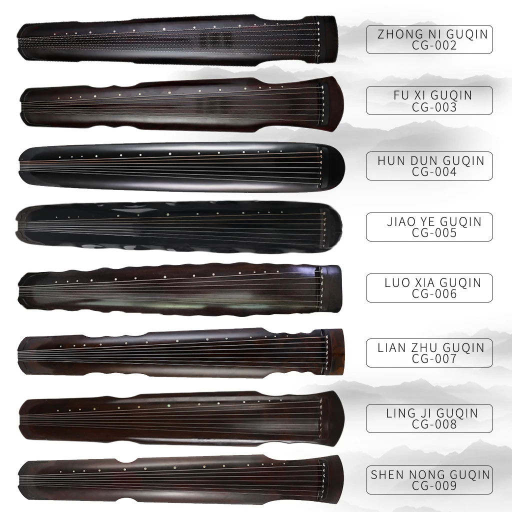 LOOK Zhong Ni Fu Xi Style Guqin 7 String Chinese Zither Old Paulownia Ancient Musical Instrument For Beginner Practice Guqin
LOOK Zhong Ni Fu Xi Style Guqin 7 String Chinese Zither Old Paulownia Ancient Musical Instrument For Beginner Practice Guqin