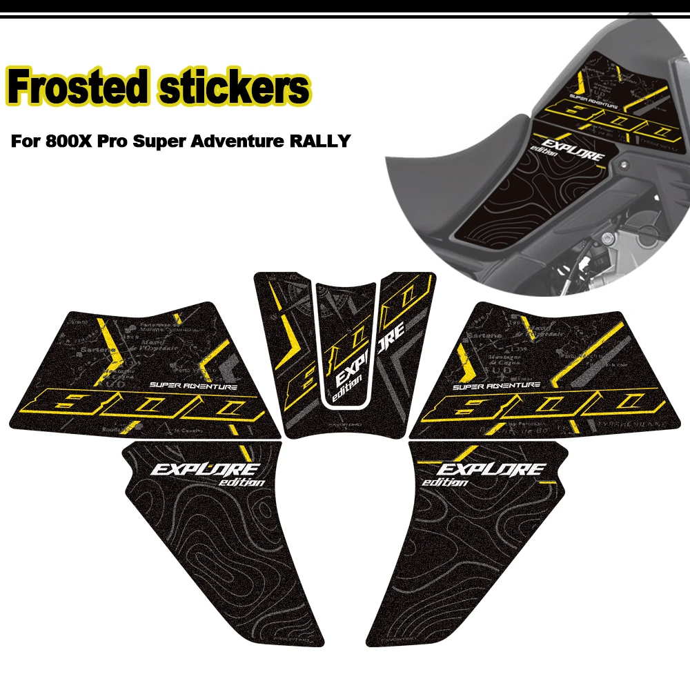 For Kove 800X 800 X Pro Super Adventure RALLY ADV 2025 Motorcycle Frosted Fuel Tank stickers PVC decals Anti-Slips Waterproof
For Kove 800X 800 X Pro Super Adventure RALLY ADV 2025 Motorcycle Frosted Fuel Tank stickers PVC decals Anti-Slips Waterproof