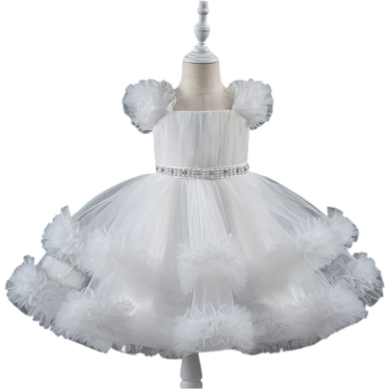 1-7 Years Fashion Solid Color Princess Dress for Girls Lace Mesh Sleevelss Children Girls Party Dress Summer Girl Dresses
1-7 Years Fashion Solid Color Princess Dress for Girls Lace Mesh Sleevelss Children Girls Party Dress Summer Girl Dresses