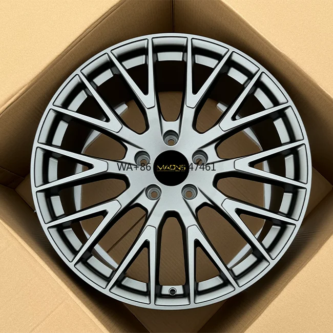 Wheelshome Maons for Panamera 21 Inch Black Satin Gunmetal Multi Spoke Alloy Wheels Forged Wheels 5x130 for Porsche Panamera
Wheelshome Maons for Panamera 21 Inch Black Satin Gunmetal Multi Spoke Alloy Wheels Forged Wheels 5x130 for Porsche Panamera