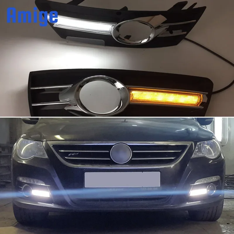 Car LED Daytime Running Lights DRL For Volkswagen VW Passat CC 2009 2010 2011 2012 Turn Signal Daylihgts Day Driving Headlamp
Car LED Daytime Running Lights DRL For Volkswagen VW Passat CC 2009 2010 2011 2012 Turn Signal Daylihgts Day Driving Headlamp