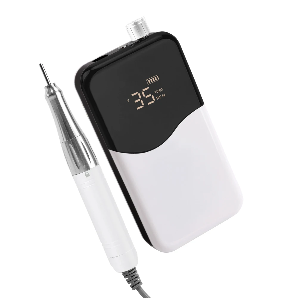 Гладкая беспроводная дрель для ногтей без сердечника, полированная, 35000 об/мин, перезаряжаемая пилочка для ногтей, маникюрная дрель, портативная настольная основа
Гладкая беспроводная дрель для ногтей без сердечника, полированная, 35000 об/мин, перезаряжаемая пилочка для ногтей, маникюрная дрель, портативная настольная основа