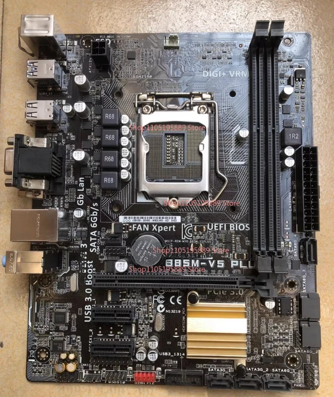 Материнская плата для настольного компьютера ASUS B85M-V5 PLUS, 1150 контактов, поддержка четырех поколений процессоров Core, функциональная.
Материнская плата для настольного компьютера ASUS B85M-V5 PLUS, 1150 контактов, поддержка четырех поколений процессоров Core, функциональная.