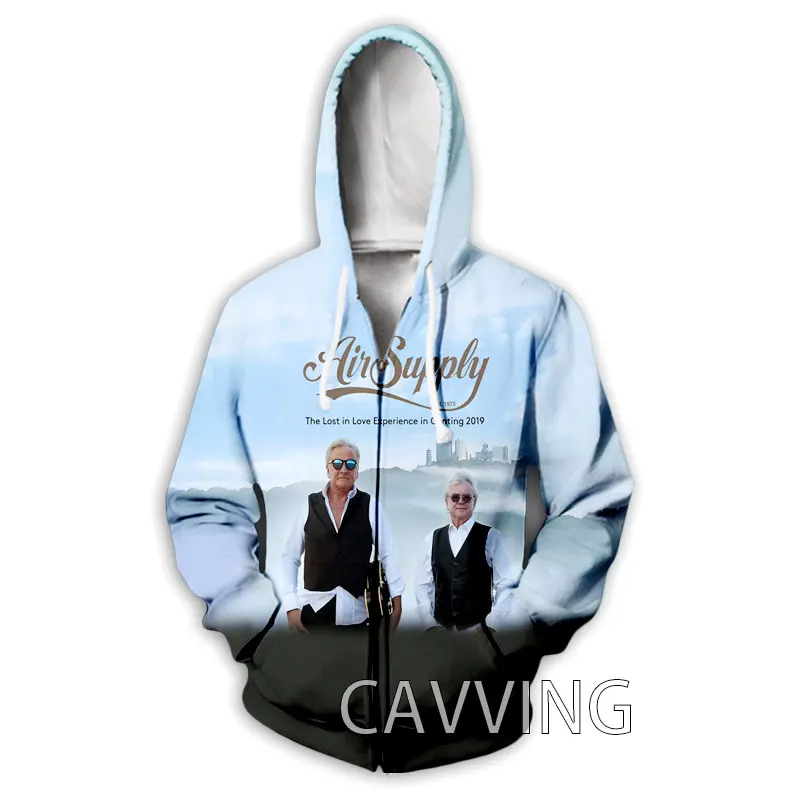 New Fashion 3D Print Air Supply Rock Zipper Hoodies Zip Up Hooded Sweatshirts Harajuku Hoodie Hip Hop Hoodies Sweatshirts
New Fashion 3D Print Air Supply Rock Zipper Hoodies Zip Up Hooded Sweatshirts Harajuku Hoodie Hip Hop Hoodies Sweatshirts