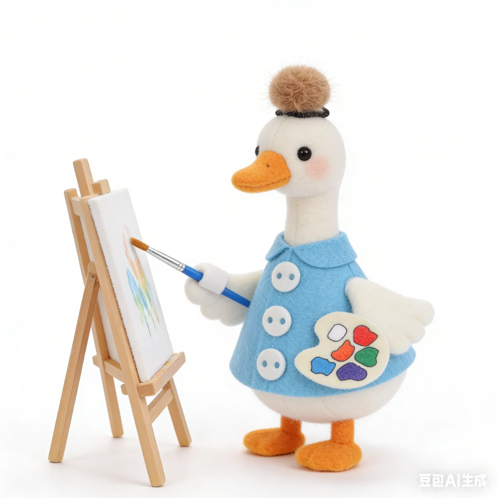 1Set Goose Costume Artistic Painter Outfit 7 Inch Porch Goose Dress-Up Fall Lawn Garden Decor Painter Hat Palette Props
1Set Goose Costume Artistic Painter Outfit 7 Inch Porch Goose Dress-Up Fall Lawn Garden Decor Painter Hat Palette Props