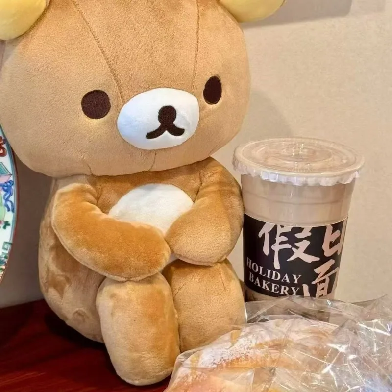 Rilakkuma Waiting Sad Plush Lonely Bear Stuffed Toy Sitting Hugging Knees Cute Soft Kawaii Emotional Support Gift Home Decor
Rilakkuma Waiting Sad Plush Lonely Bear Stuffed Toy Sitting Hugging Knees Cute Soft Kawaii Emotional Support Gift Home Decor