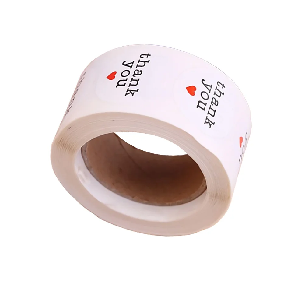 500Pcs Thank You Round Stickers Red Heart Candy Label Paper Stickers Adhesive for Cookie Bags Bakery Gift Packaging
500Pcs Thank You Round Stickers Red Heart Candy Label Paper Stickers Adhesive for Cookie Bags Bakery Gift Packaging