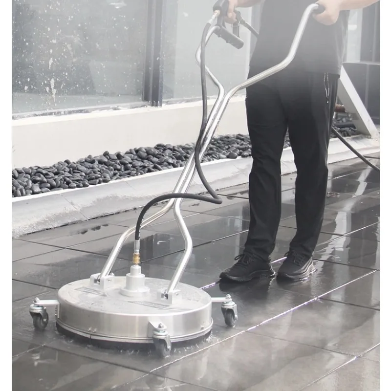 Multi Flat Stainless Steel 5000psi Pressure Washer Water Jet Spray 20 Inch 22 Inch Swivel Rotary Surface Cleaner
Multi Flat Stainless Steel 5000psi Pressure Washer Water Jet Spray 20 Inch 22 Inch Swivel Rotary Surface Cleaner