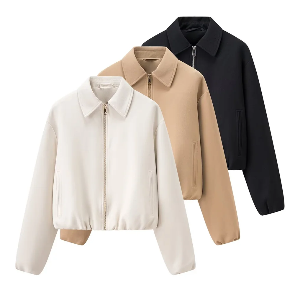 s new women's fashion casual long sleeved lapel zipper decoration design sense fluffy jacket jacket jacket
s new women's fashion casual long sleeved lapel zipper decoration design sense fluffy jacket jacket jacket