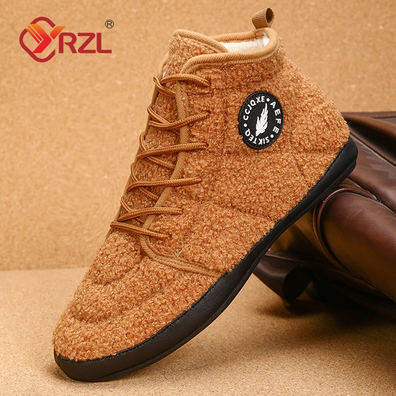 YRZL Men's Casual Shoes Fluffy Flats Shoes Winter House Plush Slippers Winter Warm Bedroom Cotton Shoes Indoor Outdoor Male Shoe
YRZL Men's Casual Shoes Fluffy Flats Shoes Winter House Plush Slippers Winter Warm Bedroom Cotton Shoes Indoor Outdoor Male Shoe