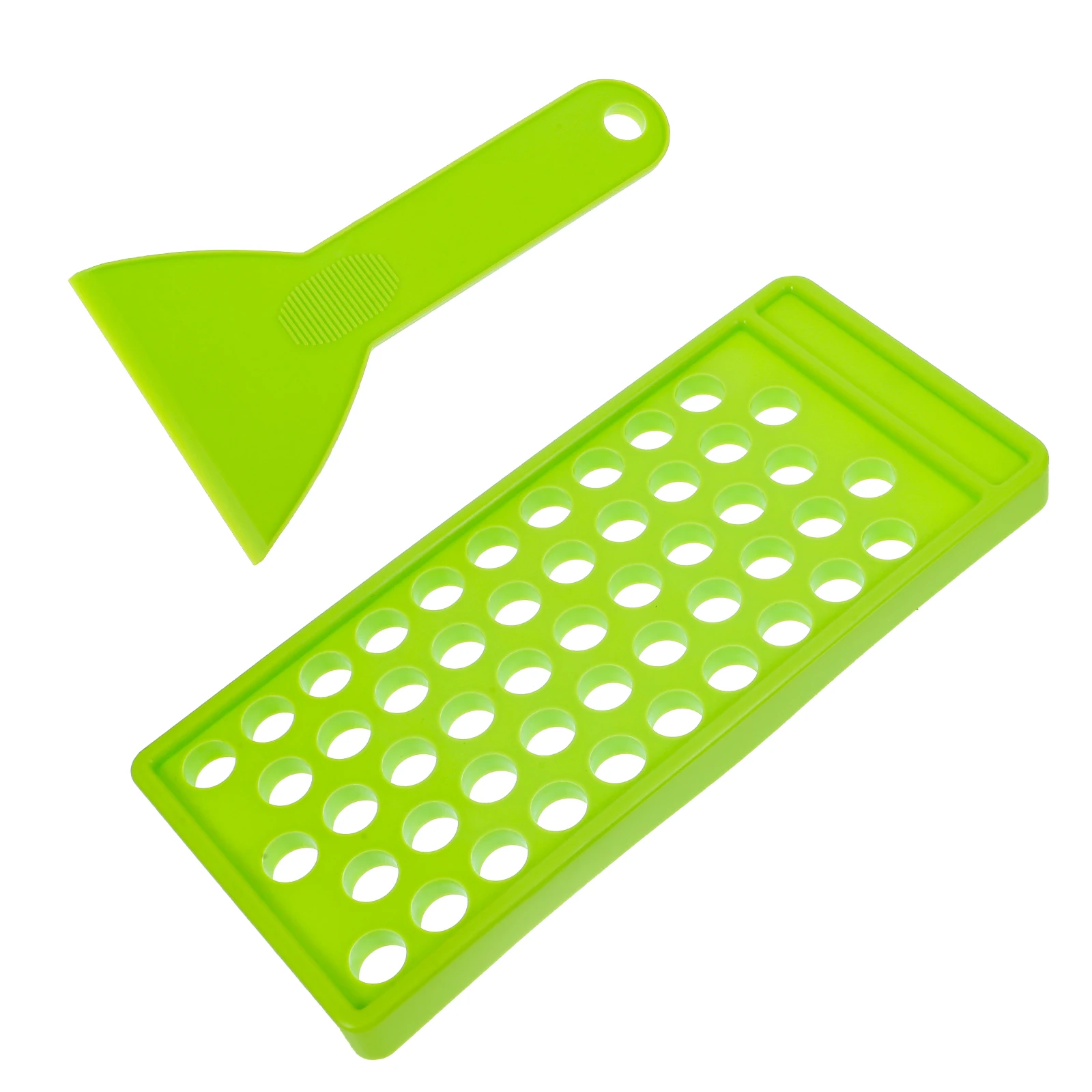 50pcs 50 Holes Filling Tray for Lip Balm Crafting Kit with Manual Lipstick Container Mold Spatula Gloss DIY Tools
50pcs 50 Holes Filling Tray for Lip Balm Crafting Kit with Manual Lipstick Container Mold Spatula Gloss DIY Tools