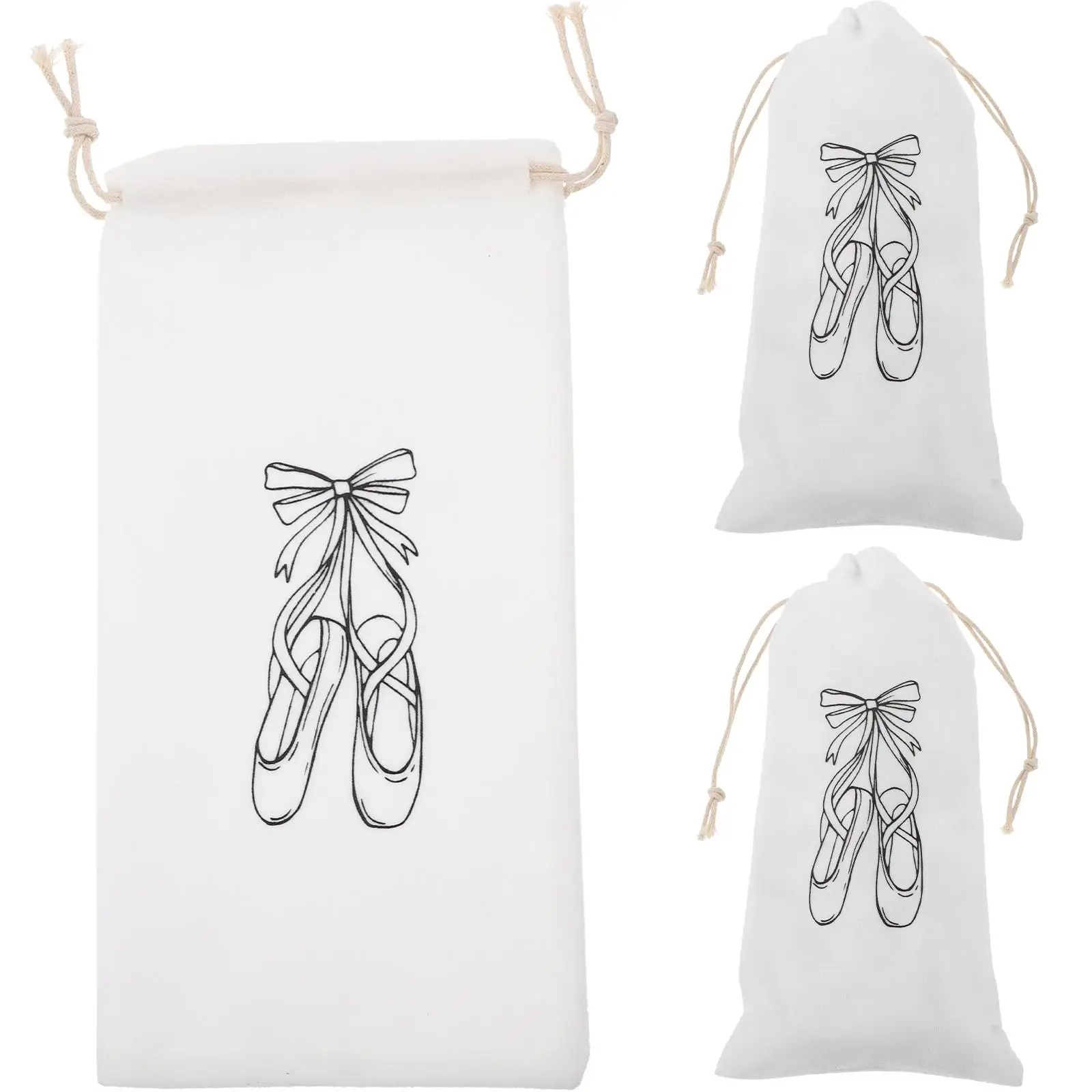 3 Pcs Ballet Shoes Bag for Girls Women Dance Shoe Storage Drawstring Flannel Travel Portable Lightweight Bags
3 Pcs Ballet Shoes Bag for Girls Women Dance Shoe Storage Drawstring Flannel Travel Portable Lightweight Bags