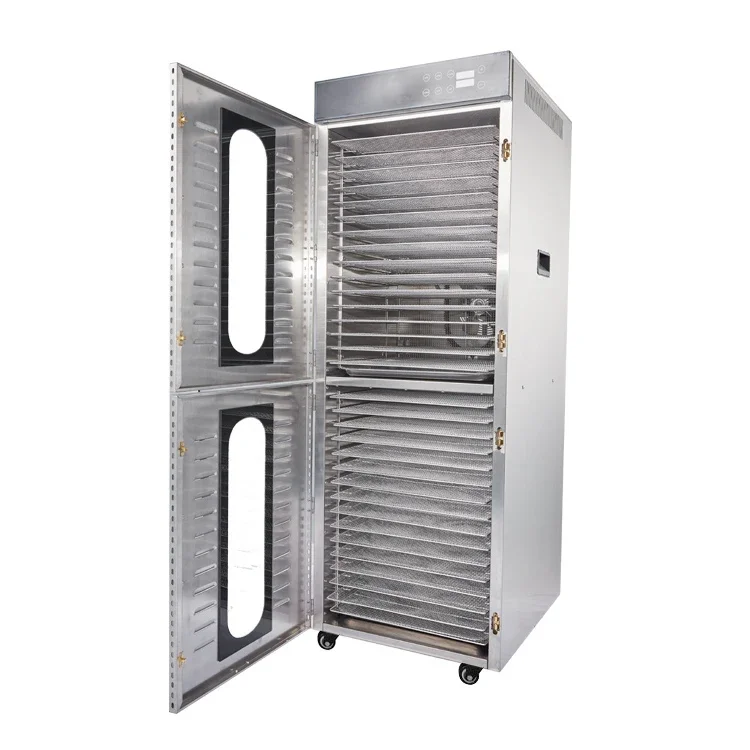 Machine 2 Independent Cabinet 32 Layer Food Grade Tray Commercial Food Drying Machine Fruit Dehydrator
Machine 2 Independent Cabinet 32 Layer Food Grade Tray Commercial Food Drying Machine Fruit Dehydrator