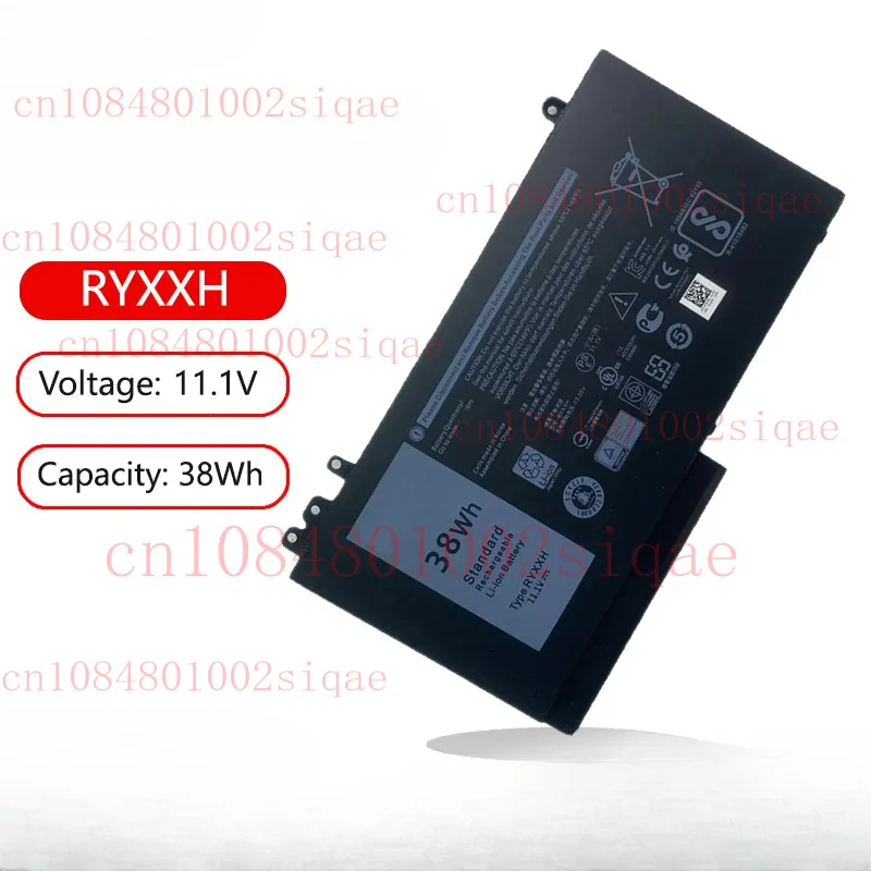 New RYXXH 79VRK WYJC2 Laptop Battery For Dell Latitude 11-3150,11-3160,11-3550 E5250,E5450,E5550,E5270,E5470 P25S
New RYXXH 79VRK WYJC2 Laptop Battery For Dell Latitude 11-3150,11-3160,11-3550 E5250,E5450,E5550,E5270,E5470 P25S