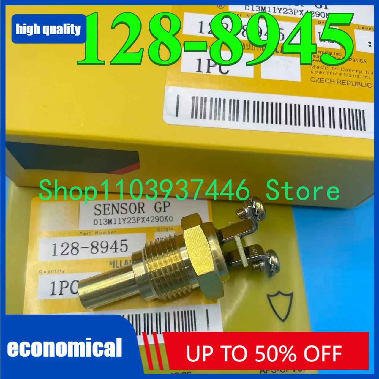 4I-5394 Excavator Parts E330B Water Temperature Sensor 128-8945
4I-5394 Excavator Parts E330B Water Temperature Sensor 128-8945