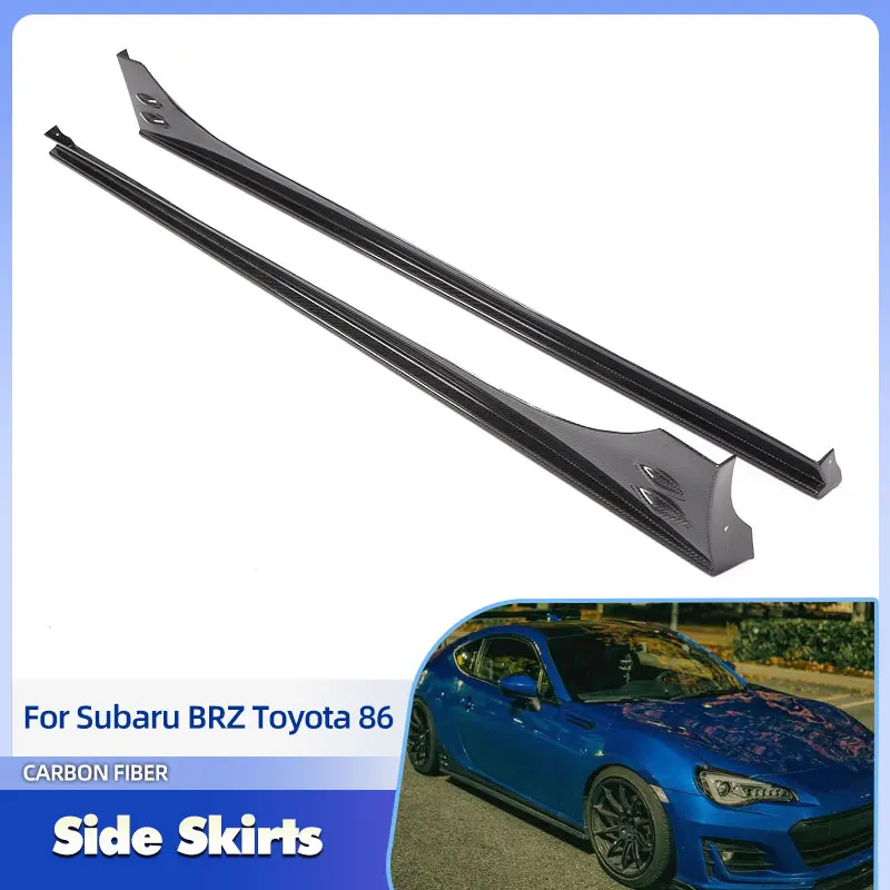 Car Side Skirts Extensions Carbon Fiber for Subaru BRZ Toyota 86 2013-2018 Racing Side Door Bumper Apron Lip Skirt Body Kits
Car Side Skirts Extensions Carbon Fiber for Subaru BRZ Toyota 86 2013-2018 Racing Side Door Bumper Apron Lip Skirt Body Kits