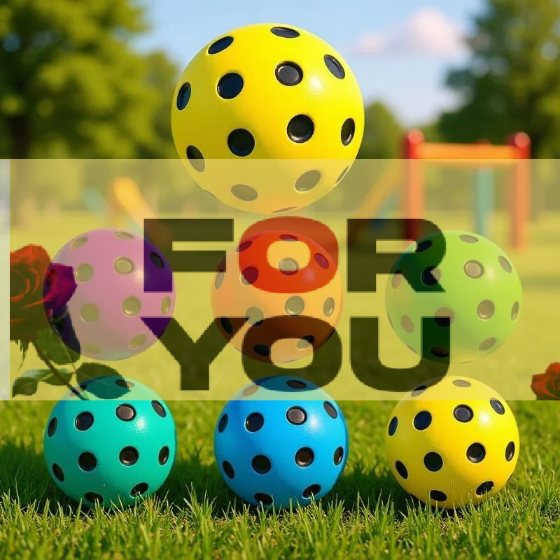 【OD】74MM PU Foam Quiet Pickleball High Elasticity Shock Absorption Wearproof For Indoor Outdoor Training Recreational Matches
【OD】74MM PU Foam Quiet Pickleball High Elasticity Shock Absorption Wearproof For Indoor Outdoor Training Recreational Matches