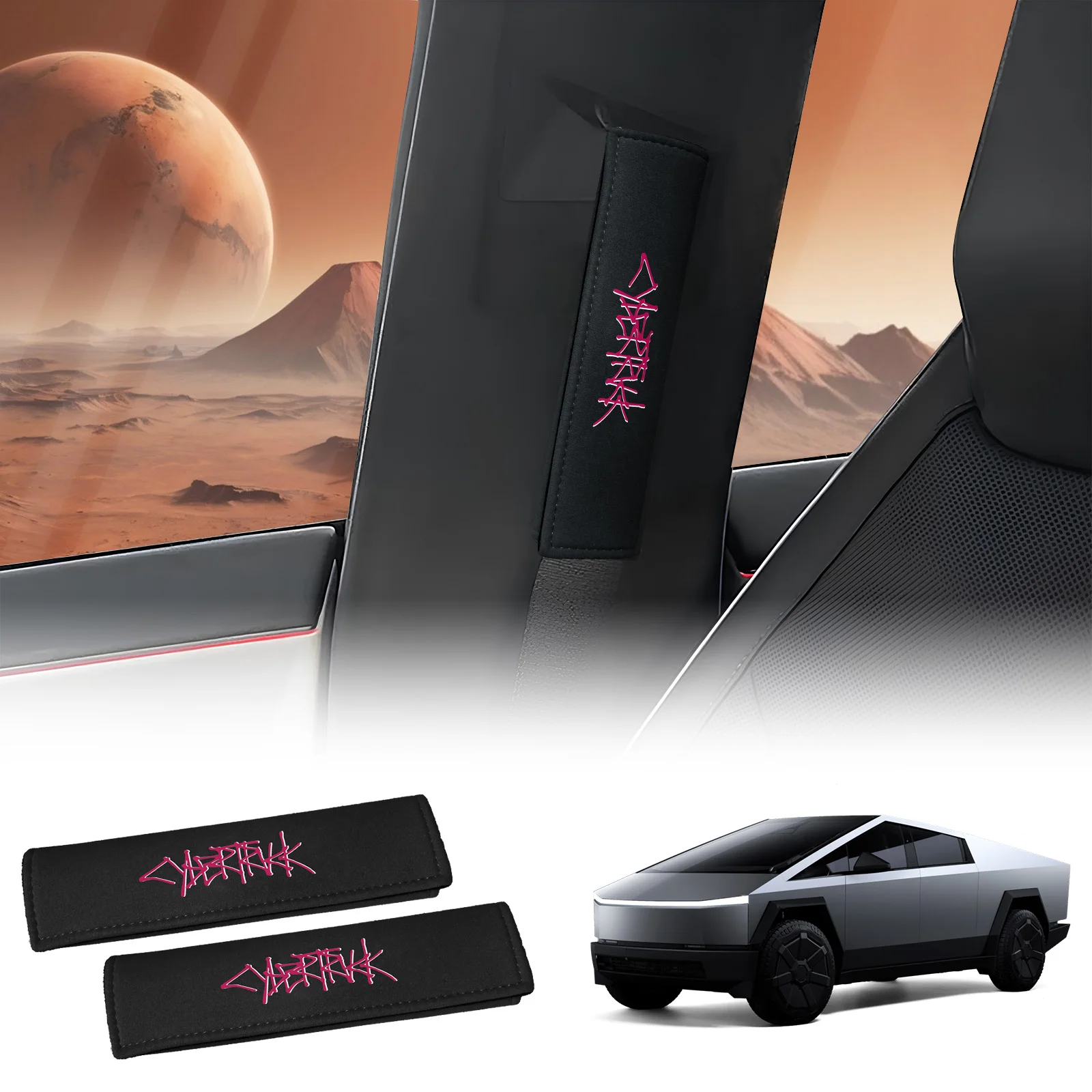 Seat Covers NAPPA Leather Full Coverage Seat Protector for Cybertruck Seat Belt Cover Car Safety Buckle Line Cover for Tesla
Seat Covers NAPPA Leather Full Coverage Seat Protector for Cybertruck Seat Belt Cover Car Safety Buckle Line Cover for Tesla