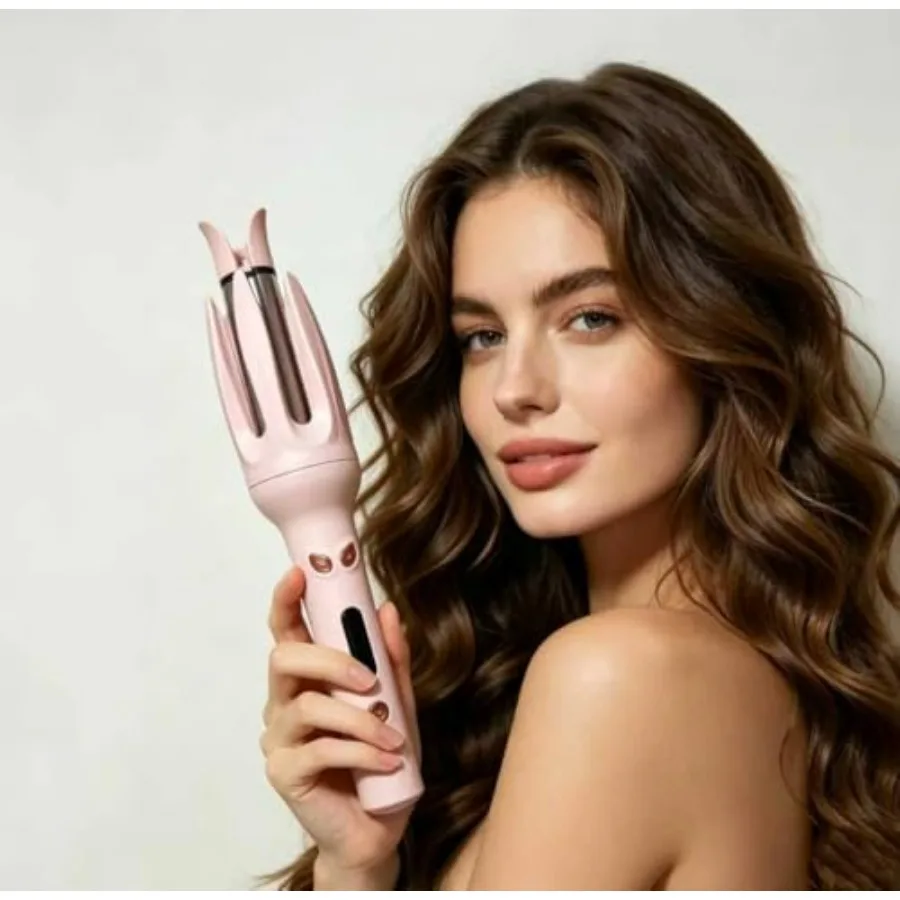 Automatic Curling Iron Rotating, Self Curling Hair Curler Anti-Tangle and Fast Heating, Safe Styling Home and Professional Hair
Automatic Curling Iron Rotating, Self Curling Hair Curler Anti-Tangle and Fast Heating, Safe Styling Home and Professional Hair