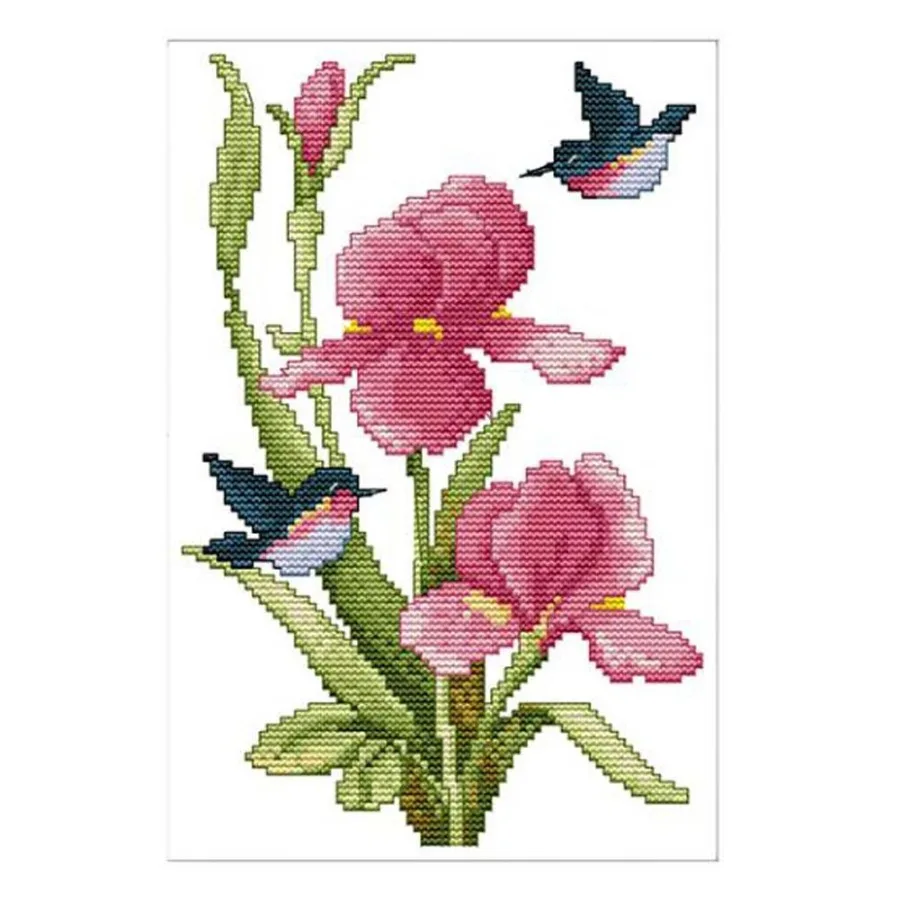 11CT Stamped Cross Stitch Kits DIY Embroidery Kits Needlework Dining Room Kitchen Home Dr Birds and Flowers 9x14inch
11CT Stamped Cross Stitch Kits DIY Embroidery Kits Needlework Dining Room Kitchen Home Dr Birds and Flowers 9x14inch