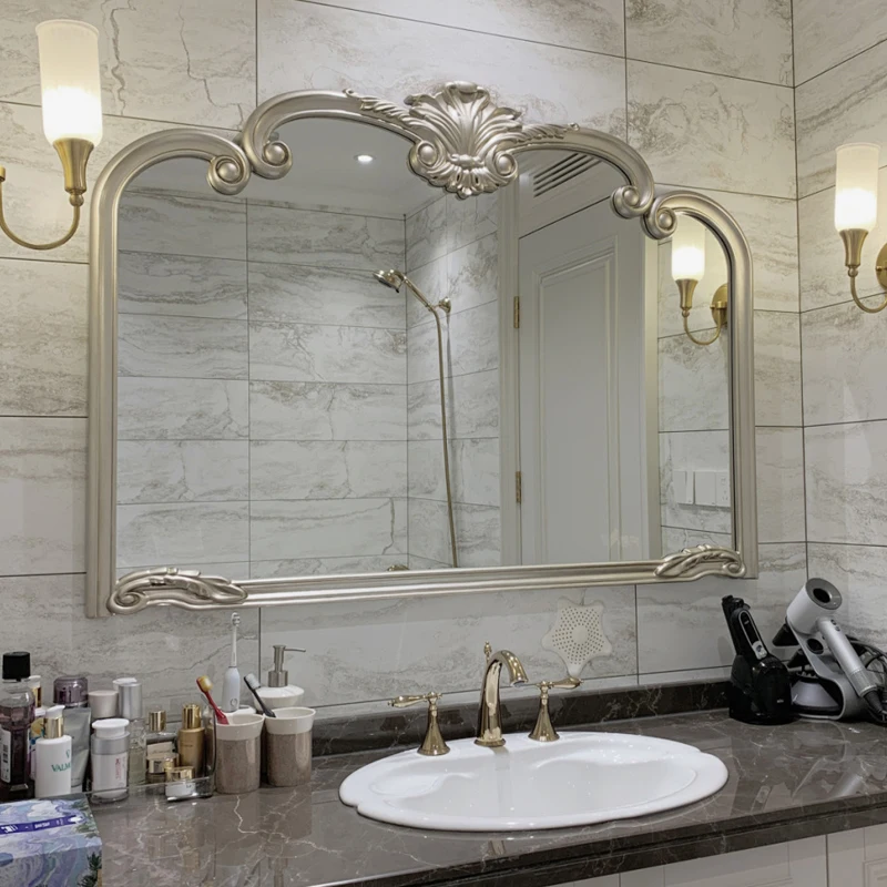Vintage Large Decorative Mirror Living Room Shower Irregular Cosmetic Decorative Mirror Full Body Espejo De Pared Home Decor
Vintage Large Decorative Mirror Living Room Shower Irregular Cosmetic Decorative Mirror Full Body Espejo De Pared Home Decor
