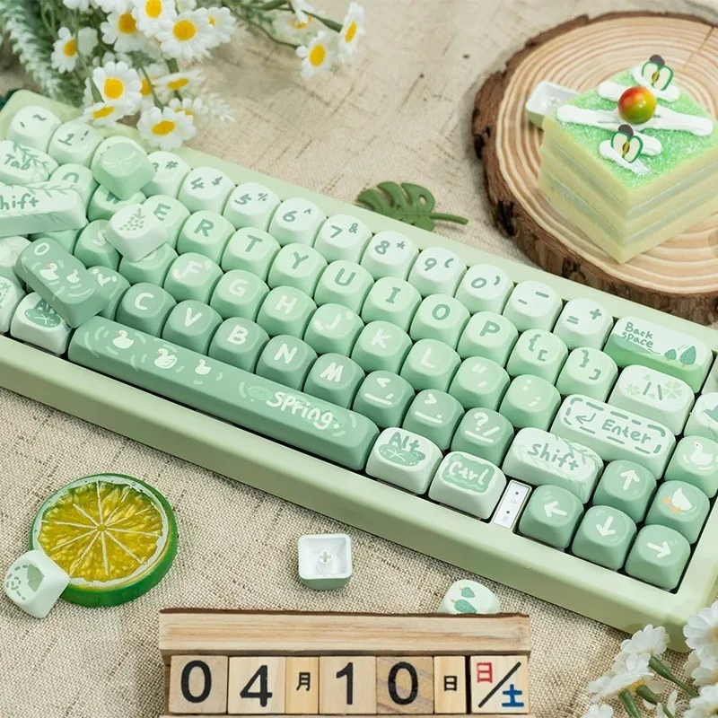 Dye Sub PBT Keycaps 132 Keys MOA Profile Spring Outing Keyboard Keycaps for Cherry Gateron MX Switches Mechanical Keyboards
Dye Sub PBT Keycaps 132 Keys MOA Profile Spring Outing Keyboard Keycaps for Cherry Gateron MX Switches Mechanical Keyboards