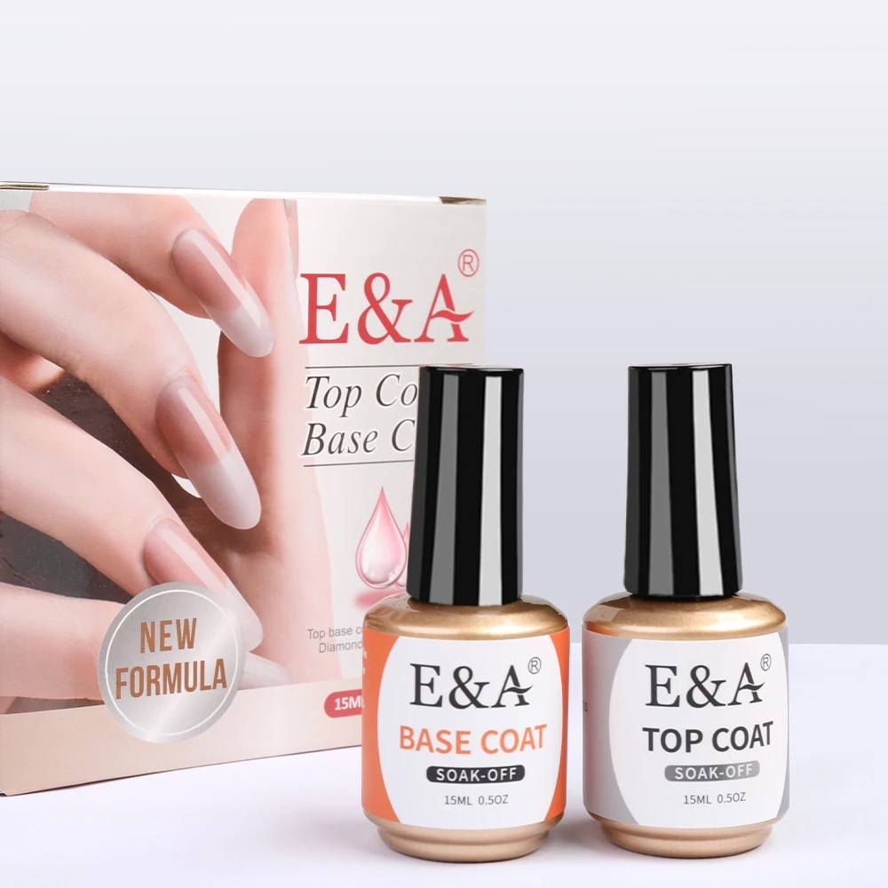Gel Top & Base Coat Set No Wipe Gel Nail Polish High Gloss Top Coat Shiny Long Lasting Clear Top Need UV/LED Lamp for Home DIY
Gel Top & Base Coat Set No Wipe Gel Nail Polish High Gloss Top Coat Shiny Long Lasting Clear Top Need UV/LED Lamp for Home DIY