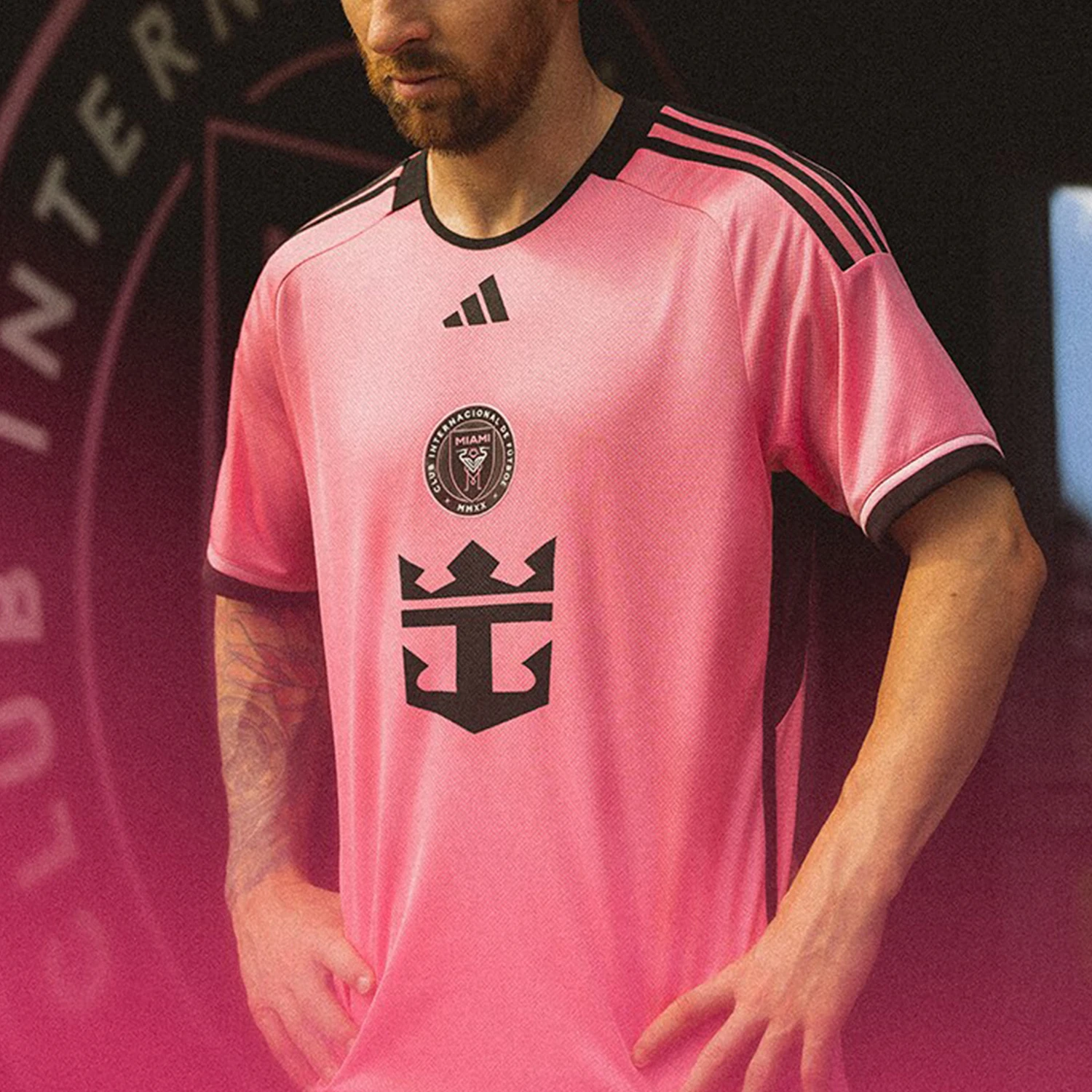 Adidas genuine Miami International home player edition men's jersey JE9742
Adidas genuine Miami International home player edition men's jersey JE9742