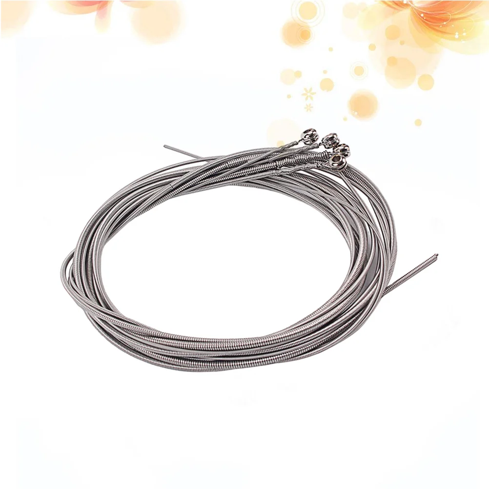 4 Pcs Stainless Steel Bass Strings Bass Guitar Parts Accessories Guitar String Gauge Bass Guitar Music Accessories (Silver)
4 Pcs Stainless Steel Bass Strings Bass Guitar Parts Accessories Guitar String Gauge Bass Guitar Music Accessories (Silver)
