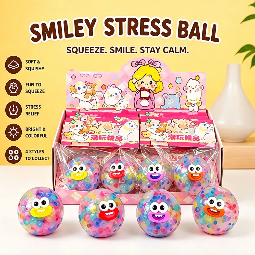 Dream Planet Smiley Face Squishy Water Bead Filled Squeeze Anxiety Relief Office Desk Companion Vent Gadget Room Accessory
Dream Planet Smiley Face Squishy Water Bead Filled Squeeze Anxiety Relief Office Desk Companion Vent Gadget Room Accessory