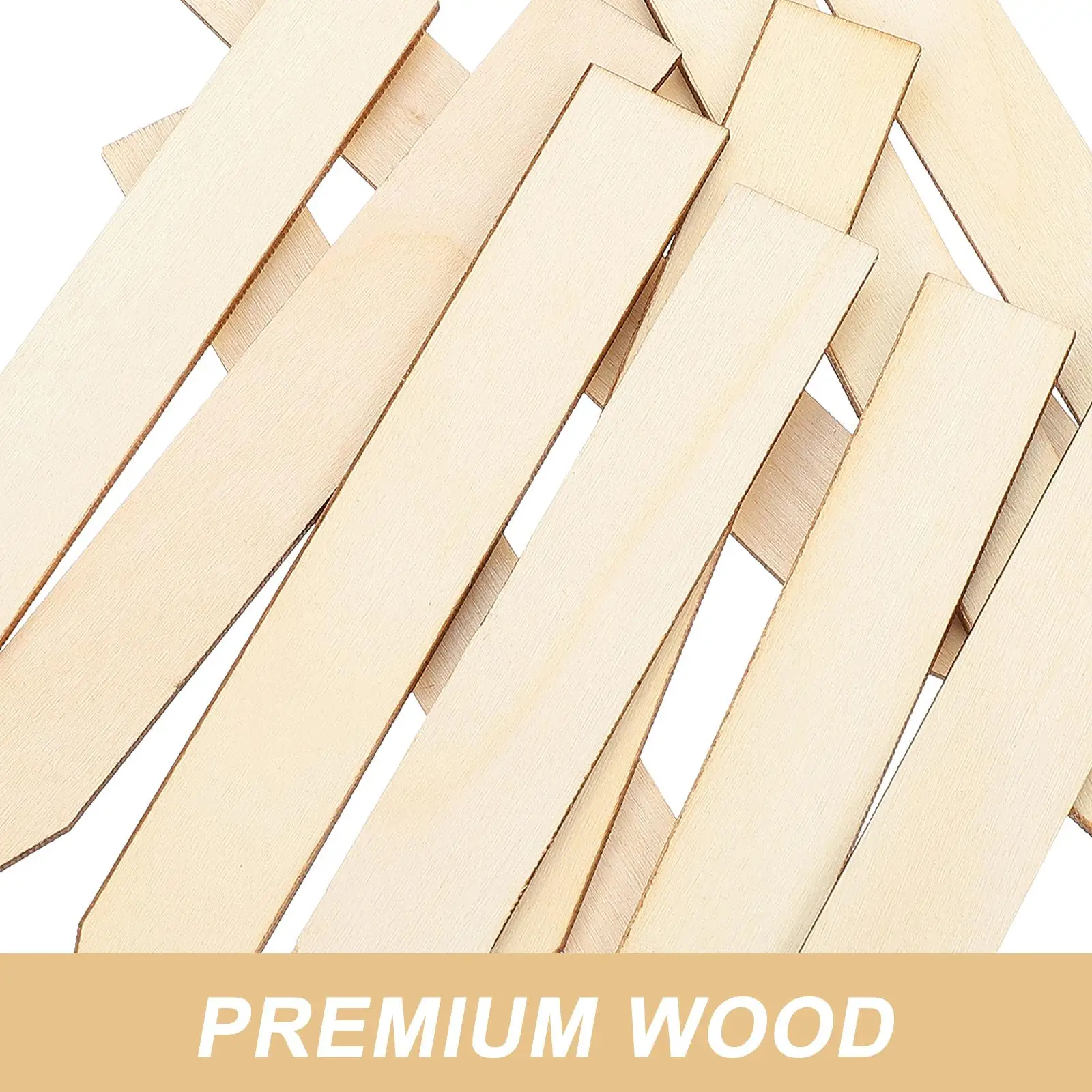 50 Pcs Wooden Plant Labels Garden Signs Tags Plates Nursery Vegetable Markers Decor Waterproof Durable Craft Outdoor Flower Pot
50 Pcs Wooden Plant Labels Garden Signs Tags Plates Nursery Vegetable Markers Decor Waterproof Durable Craft Outdoor Flower Pot