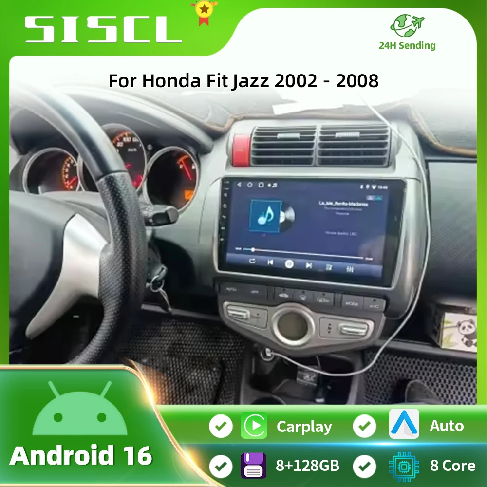 For Honda Fit Jazz 2002 2003-2006 2008 LHD Car Radio Multimedia Video Android 16 Player GPS Navigation Bluetooth RSD DSP 5G
For Honda Fit Jazz 2002 2003-2006 2008 LHD Car Radio Multimedia Video Android 16 Player GPS Navigation Bluetooth RSD DSP 5G