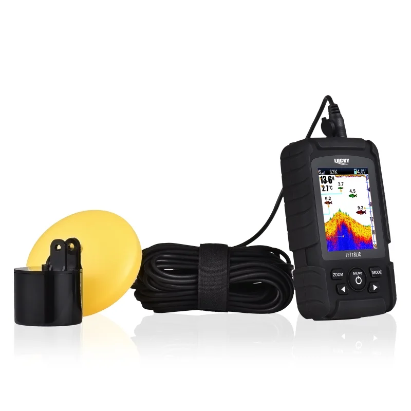 Portable Fish Finder Handheld Wired Fish Depth Finder Sonar Transducer For Boat Kayak Fishing
Portable Fish Finder Handheld Wired Fish Depth Finder Sonar Transducer For Boat Kayak Fishing