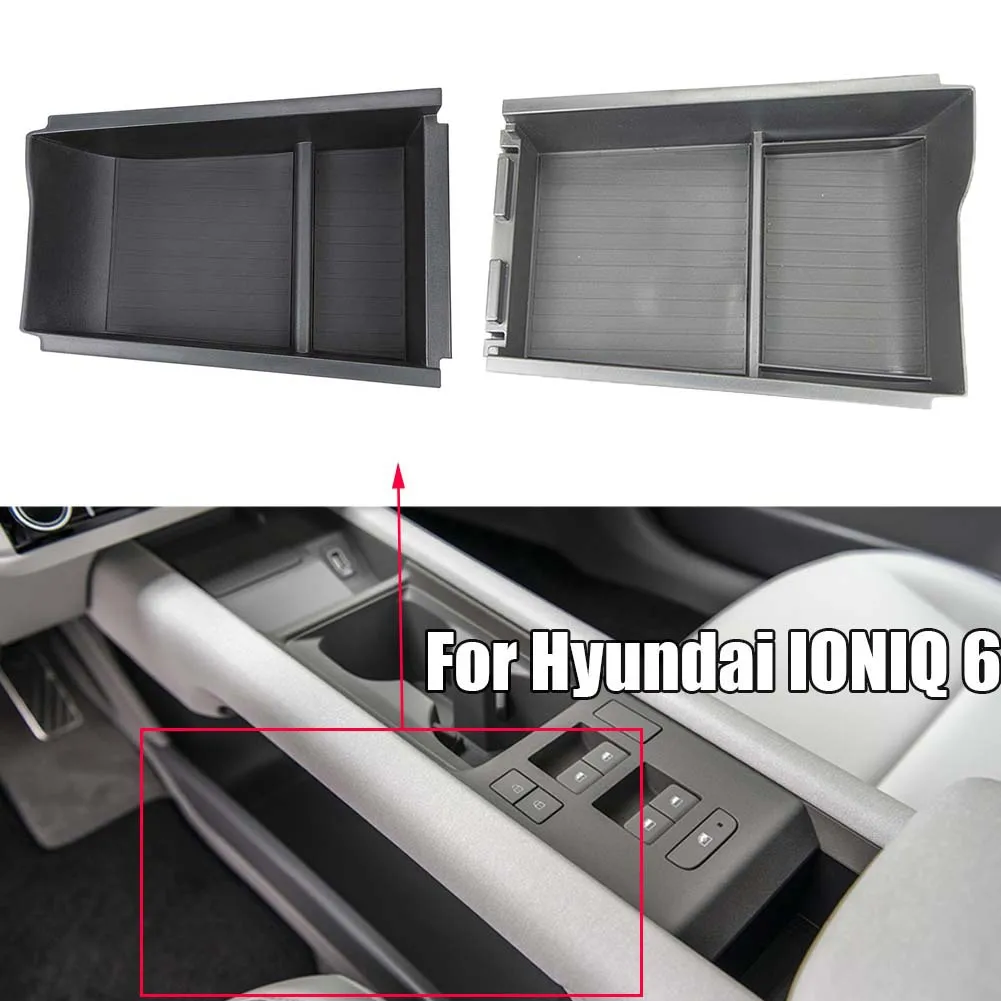 2pcs ABS-Black Interior Armrest Console Central Storage Box For Hyundai IONIQ 6 Accessories For Vehicles
2pcs ABS-Black Interior Armrest Console Central Storage Box For Hyundai IONIQ 6 Accessories For Vehicles