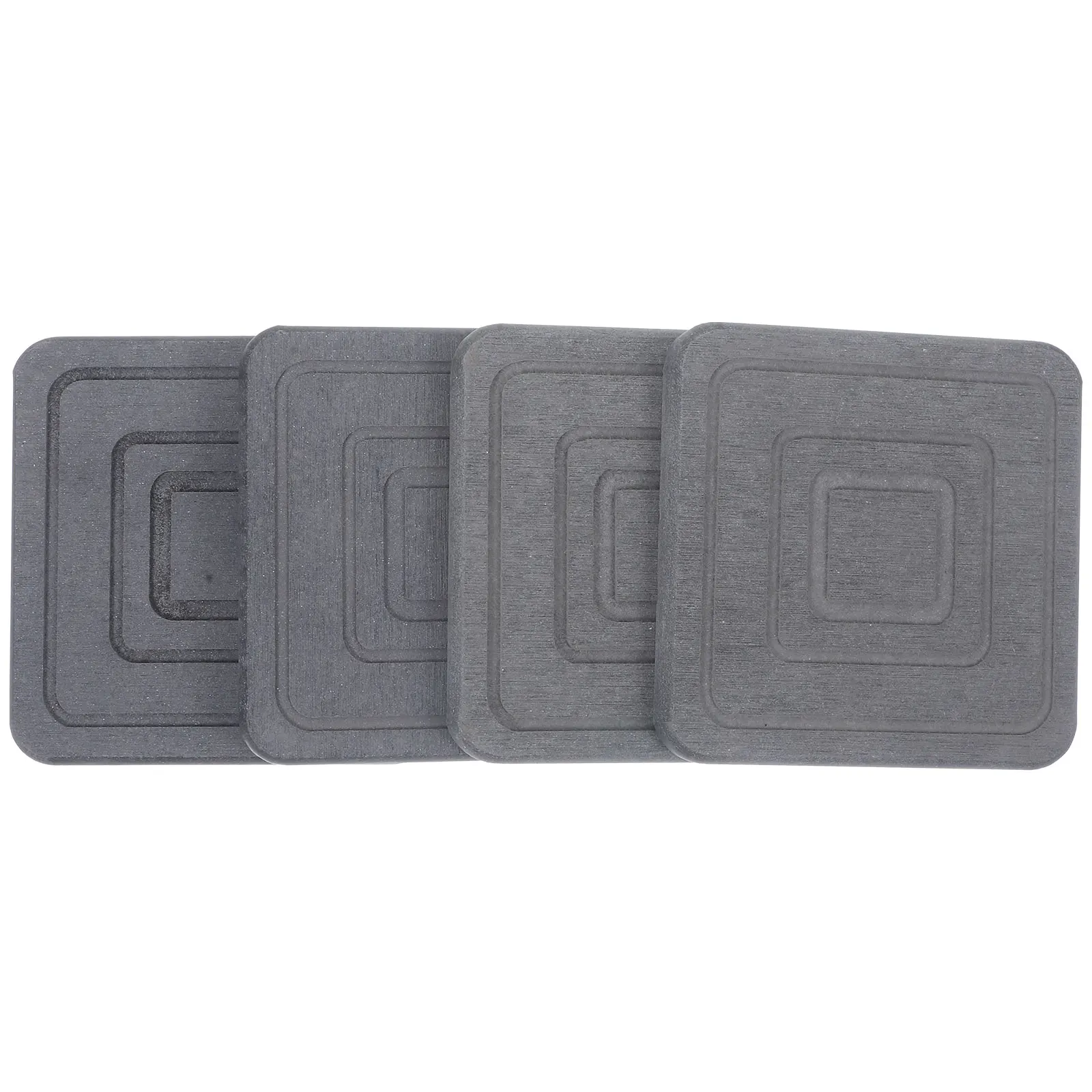 4 Pcs Diatom Mud Flowerpot Mats Water Absorbent Coasters Non Slip Table Deep Grey 10x10cm Square Plant Bathroom Wash Mat
4 Pcs Diatom Mud Flowerpot Mats Water Absorbent Coasters Non Slip Table Deep Grey 10x10cm Square Plant Bathroom Wash Mat
